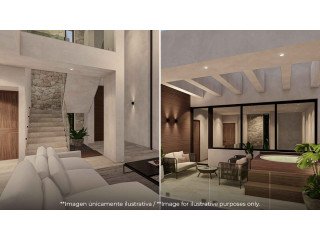 Villa Iguana: Residencia con Jacuzzi y Doble Altura en Tulum Country Club